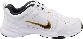 Size 12 - Nike Defy All Day White Black Gold - $62.95