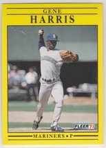 M) 1991 Fleer Baseball Trading Card - Gene Harris #452 - £1.54 GBP