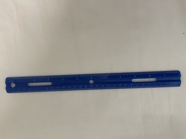 Unbranded Ruler Sturdy 12&quot; School Art Drafting Ring Binder-e571 - $3.96