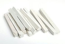 Set of 100 Pcs White Narural Limestone Slate Chalk Pencils - £9.21 GBP+