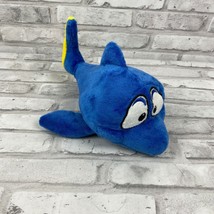 Ocean Pals Blue Shark Plush Stuffed Toy Animal 11&quot; Carnival Cruise Lines  - £17.97 GBP