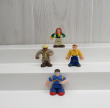 Fisher Price Geo Trax Tracks Lot 4 People Figures - $10.29