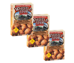 Whistle Stop Cafe Recipes Hush Puppy Batter Mix, 3-Pack 10 oz. Boxes - £22.04 GBP