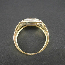 1CT Imitación Diamante de Compromiso Hombre Anillo 10K Oro Amarillo Chapado - £136.36 GBP