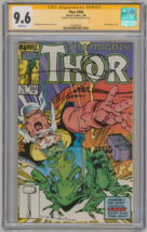 Thor #364 CGC SS 9.6 SIGNED Walt Simonson Cover Story &amp; Art 1st Throg Thor Frog - £139.82 GBP