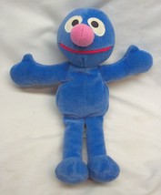 Vintage Tyco Sesame Street Blue Grover 8&quot; Bean Bag Stuffed Animal Toy 1997 - £11.87 GBP
