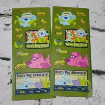 Vintage Blues Clues Stickers 2 Sheets  - £9.34 GBP