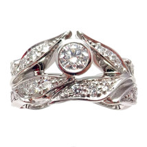 Authentic Carrera Y Carrera 18k Mi Princes Greco Roman Diamond Crown Ring 6.75 - £3,525.15 GBP