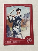 2018 Panini Diamond Kings Red Frame Tommy Henrich New York Yankees #22 - £2.25 GBP