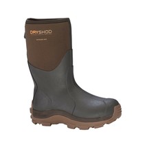 Dryshod Sizes 7-16 Men&#39;s Haymaker Mid Hard-Working Farm Boot Brown HAY-M... - $149.95