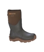 Dryshod Sizes 7-16 Men&#39;s Haymaker Mid Hard-Working Farm Boot Brown HAY-M... - $205.08 CAD
