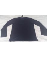 John Varvatos Men&#39;s Blue Long Sleeve 100% Cotton T-Shirt Vintage Wash Si... - $921.98 MXN