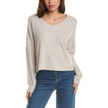 Michael Stars Castle Madison Brushed Jersey Vic Relaxed V-NECK Pullover (M) Nwt - $65.00