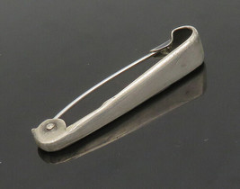NAPIER 925 Sterling Silver - Vintage Shiny Smooth Rare Safety Pin - TR2742 - £42.82 GBP