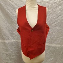 Women&#39;s Red Vest, Size M - £19.34 GBP