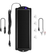Sunway Solar Car Battery Trickle Charger &amp; Maintainer 12V Solar Panel Power - $775.79 MXN
