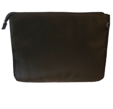 Black Padded Laptop Bag 15&quot; X 11&quot; Zippered for 13&quot; Computer - £14.72 GBP