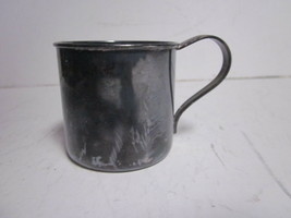 VINTAGE 1881 ROGERS SILVER OVER COPPER CHILDREN&#39;S DRINKING CUP - $9.99