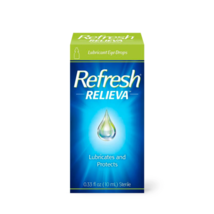 Refresh Relieva Lubricant Eye Drops, 0.33 Fl Oz (10ml) Sterile Exp 02/2024 - £13.24 GBP
