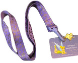 Disney Monde Lanière Tinker Bell Tink Pin Trading Id / Support Violet Av... - £8.70 GBP