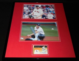 Chris Sale Signed Framed 16x20 Photo Display TOPPS Red Sox - £101.23 GBP