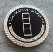 Lot Of 2 X ARMY CHIEF WARRANT OFFICER 4 CHALLENGE COIN - $23.76
