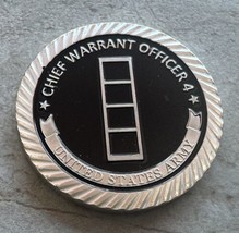 Lot Of 2 X ARMY CHIEF WARRANT OFFICER 4 CHALLENGE COIN - £18.88 GBP