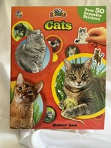 Educational Animals Sticker Softcover Book ~ Cats (Over 50 Reusable Stic... - $9.48