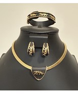 Sabyasachi Branded Jewelry Set Necklace Earrings Bracelet Mint Condition... - $846.24 MXN
