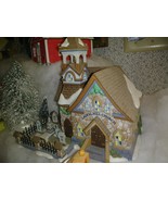 Dept 56 New England Village Laurel Hill Church (2000) #56.56629 - £58.97 GBP