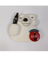 Coca-Cola Polar Bear Magnet Retro Throwback 2” Collectible Vintage 1995 - $19.80