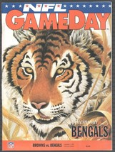 Cleveland Browns vs Cincinnati Bengals Football Program-9/5/93 - $52.62