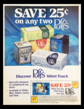 1984 Puffs Velvet Touch Soap Circular Coupon Advertisement - $18.95