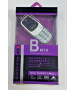 L8star BM 10 Mini Phone Wireless Dialer/Mini Phone Gray - £31.14 GBP