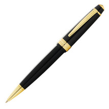 Cross Cross Bailey Light Gloss Ballpoint Pen - Black &amp; Gold - £32.16 GBP