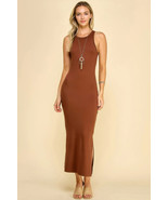 High Neck Side Slit Max Dress - €11,16 EUR