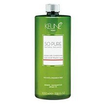 Keune So Pure Natural Balance Color Care Conditioner Liter - £52.27 GBP