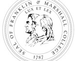 Franklin &amp; Marshall College Sticker Decal R7790 - £1.53 GBP+