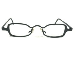 Theo Eyeglasses Frames PIERROT 5 Matte Black Rectangular Modernist MCM 40-25-135 - £176.31 GBP