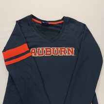 Vintage Auburn Champion Excellence Heritage Girl's Small Blue Long Sleeve Shirt  image 15