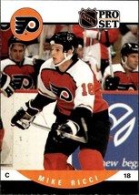 Mike Ricci 1990-91 Pro Set Hockey Philadelphia Flyers # 631 ROOKIE - £1.26 GBP