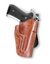 Fits Beretta M9A1 9mm W/Rail 4.9”BBL Leather OWB Paddle Holster Open Top... - £53.51 GBP