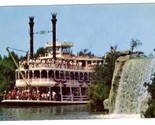 Disneyland Postcard Mark Twain Sternwheel Steamboat C-3 - $9.90