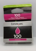 Genuine Lexmark 100 14N0901 Magenta Inkjet 200 Pages - New Sealed  - £7.91 GBP