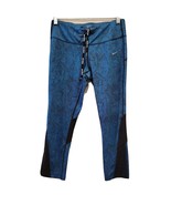 Nike Leggins Womens Blue Medium Dri-Fit - $20.31