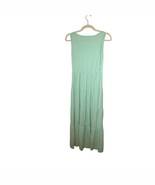 Patpat Size Large Sleeveless Tiered Maxi Sundress Mint Green Heathered Summer - $23.99
