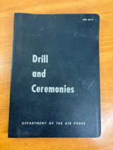 1956 U.S. Air Force Drill and Ceremonies - Stiff Cover Binder - Vintage Military - £11.05 GBP