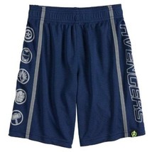 Boys Shorts Marvel Hero Avengers Captain America Blue Pull On Active-sz 4 - $7.67