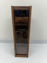 Booker&#39;s Small Batch Bourbon Wooden Bottle Box and Sliding Plastic Window - $27.68 CAD