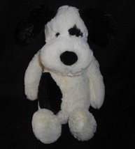 12&quot; Jellycat Bashful Puppy Dog Baby Cream &amp; Black Stuffed Animal Plush Toy Lovey - £29.61 GBP